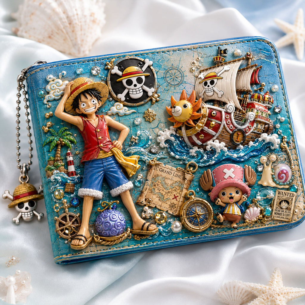 Premium OPC Handmade 3D Collage Wallet HTTT