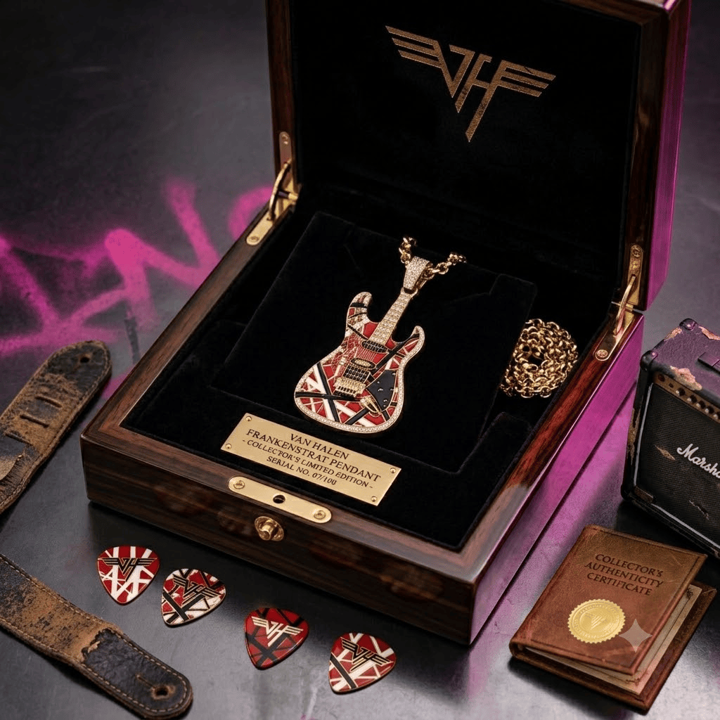 VHL Solid Gold Chain with Diamond Pendant TMH