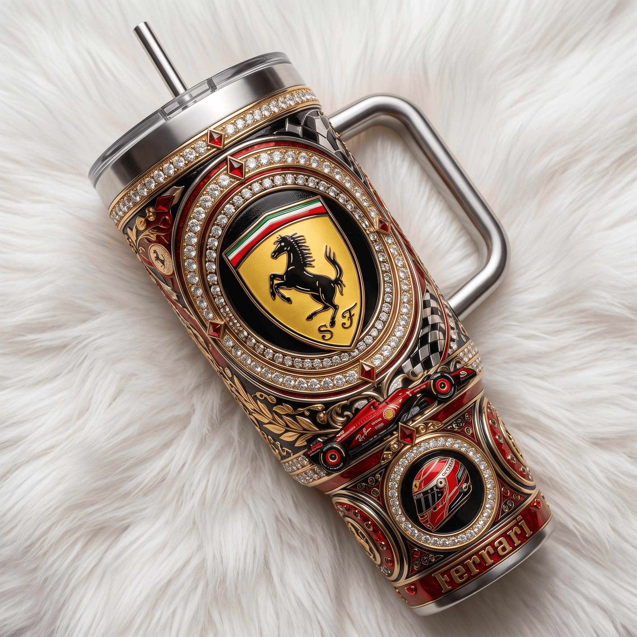 Premium FRR 40oz Tumbler With Handle TNSM