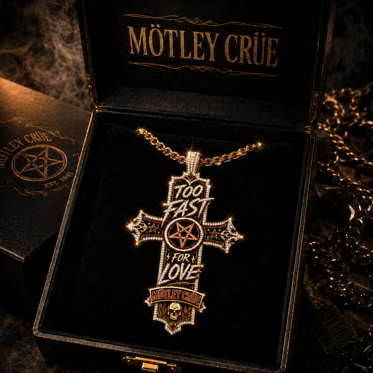 MTLC Solid Gold Chain with Diamond Pendant TTTT