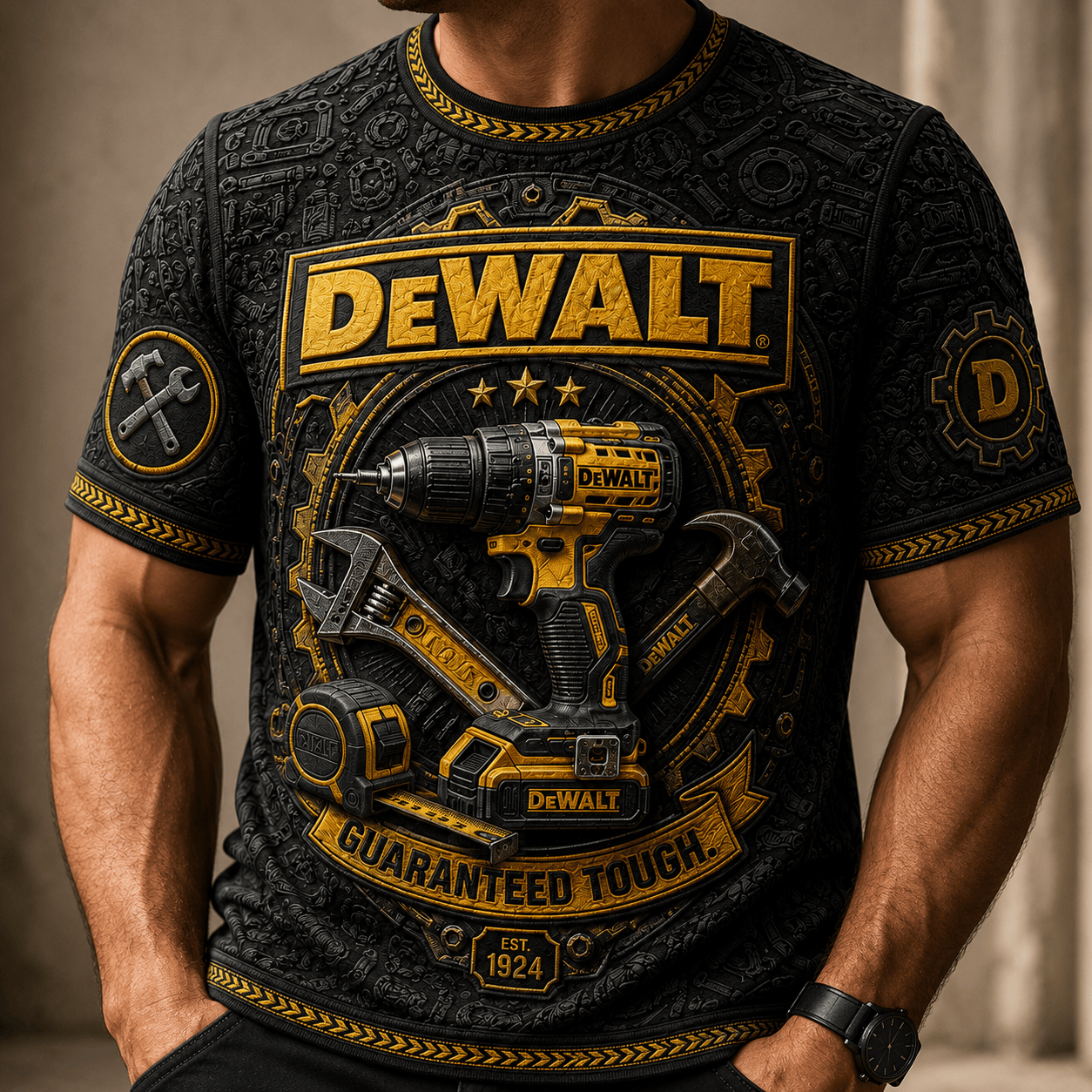 PREMIUM DWT 3D EMBOSS SHIRT PDL