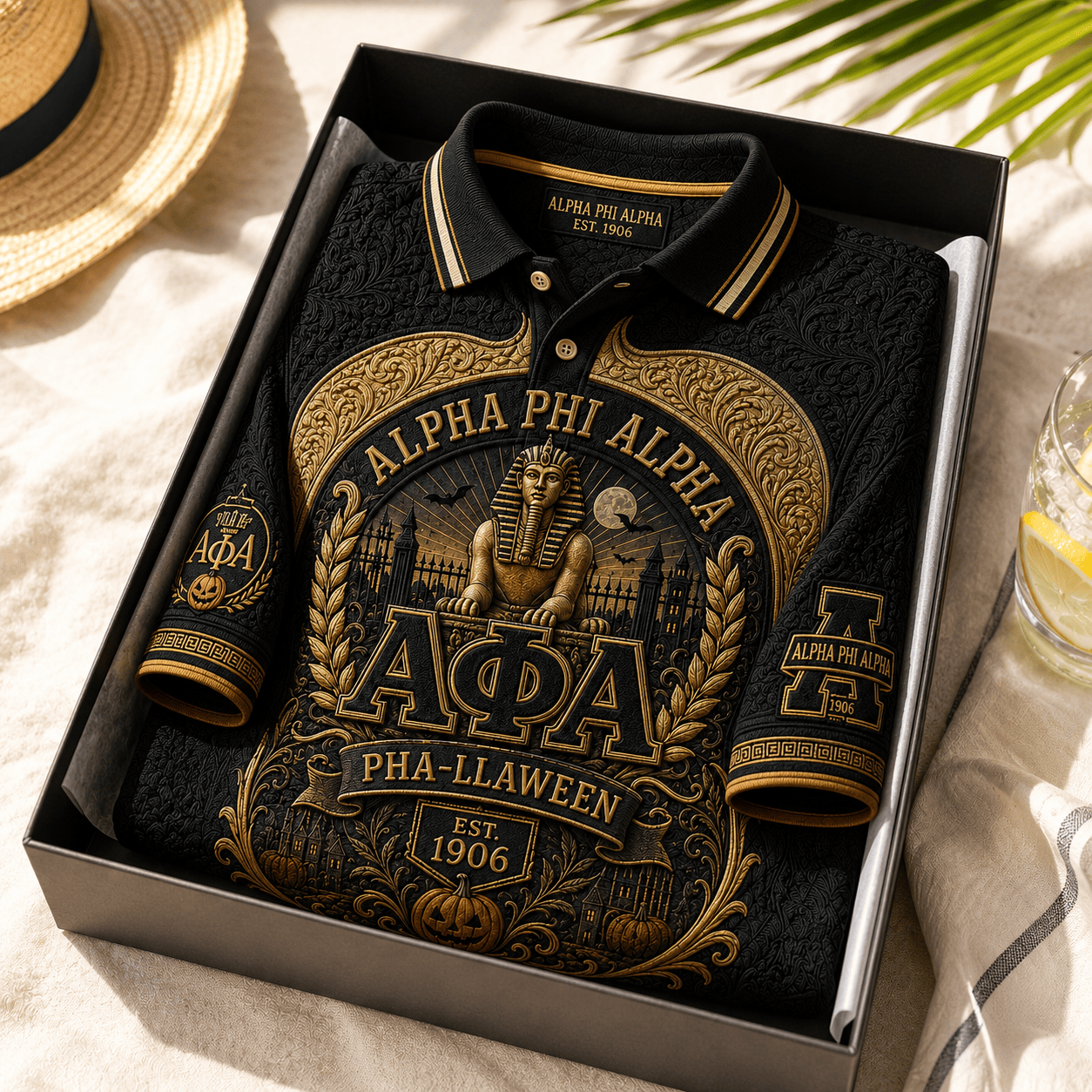 PREMIUM APA EMBOSS POLO SHIRT NTNA