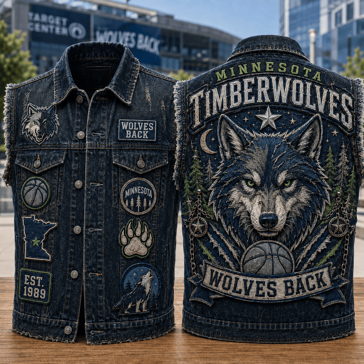 MTBW PREMIUM DENIM VEST NVH