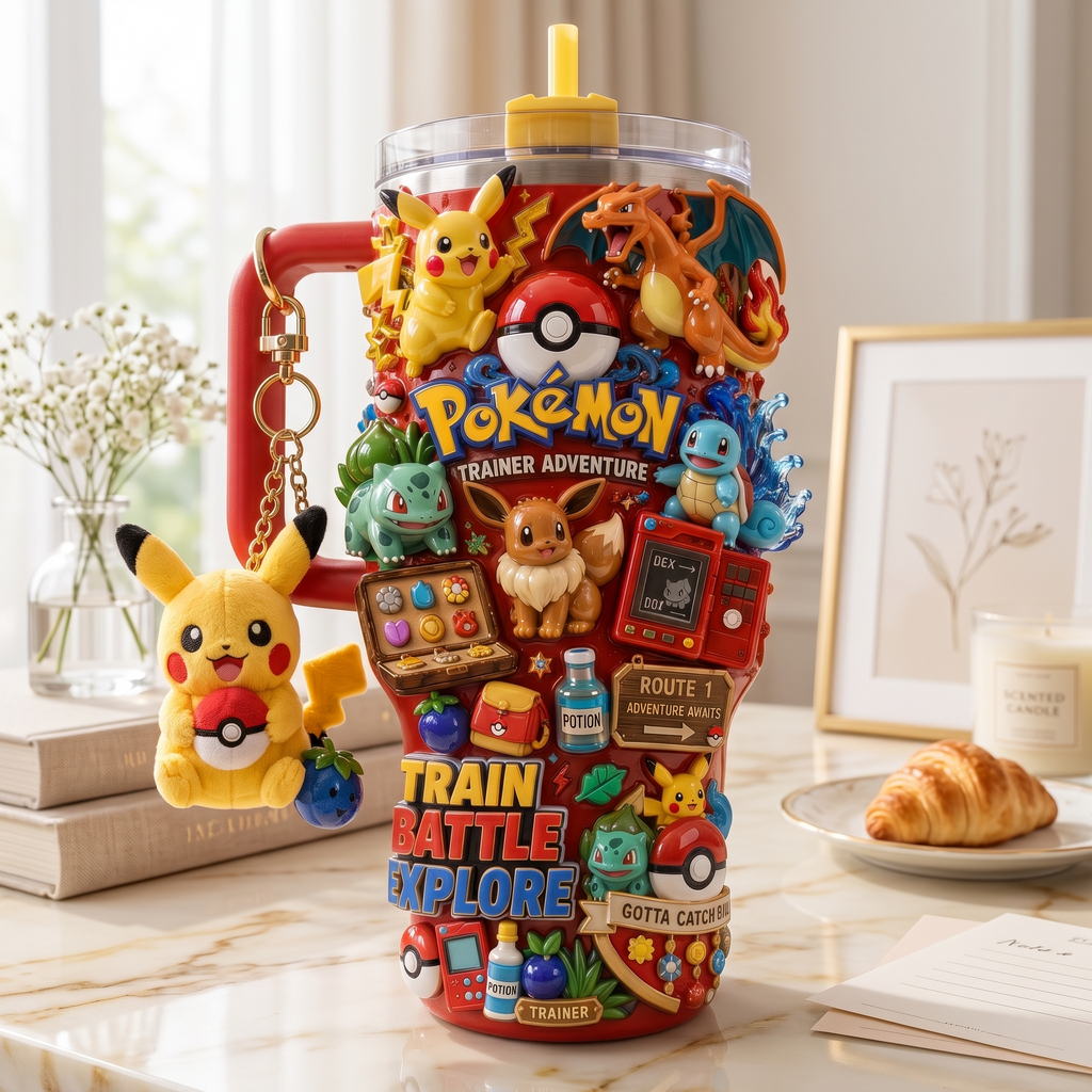 PKM 40oz Tumbler With Handle HTTT